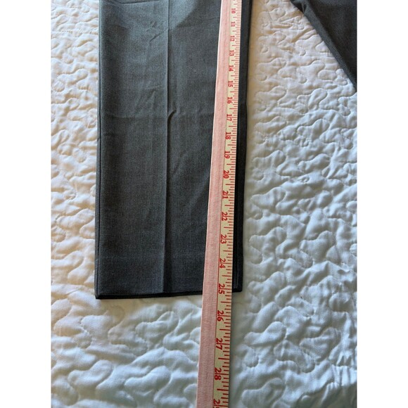 Apt 9 Grey Women’s Straight Leg Dress Pants Trousers size 10 petite - Picture 2 of 6